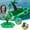 Green, variant on FAMTKT Inflatable Tree and Small Umbrella Ice Tray Four-hole Cup Holder, Water Floating Cup Holder Ice Bar Coolers, Cup Holder
