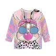 thumbnail image 5 of Lovzfmll Haut à Manches 3/4 Imprimé Mode pour Garçons et Filles, Col Rond Décontracté Tee pour Petites Filles 160, 5 of 5
