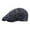 A-Navy241, variant on Mens Beret Hats Corduroy Textured Solid Color Flat Newsboy Caps Early Spring Fashion Hat with Adjustable Buckle
