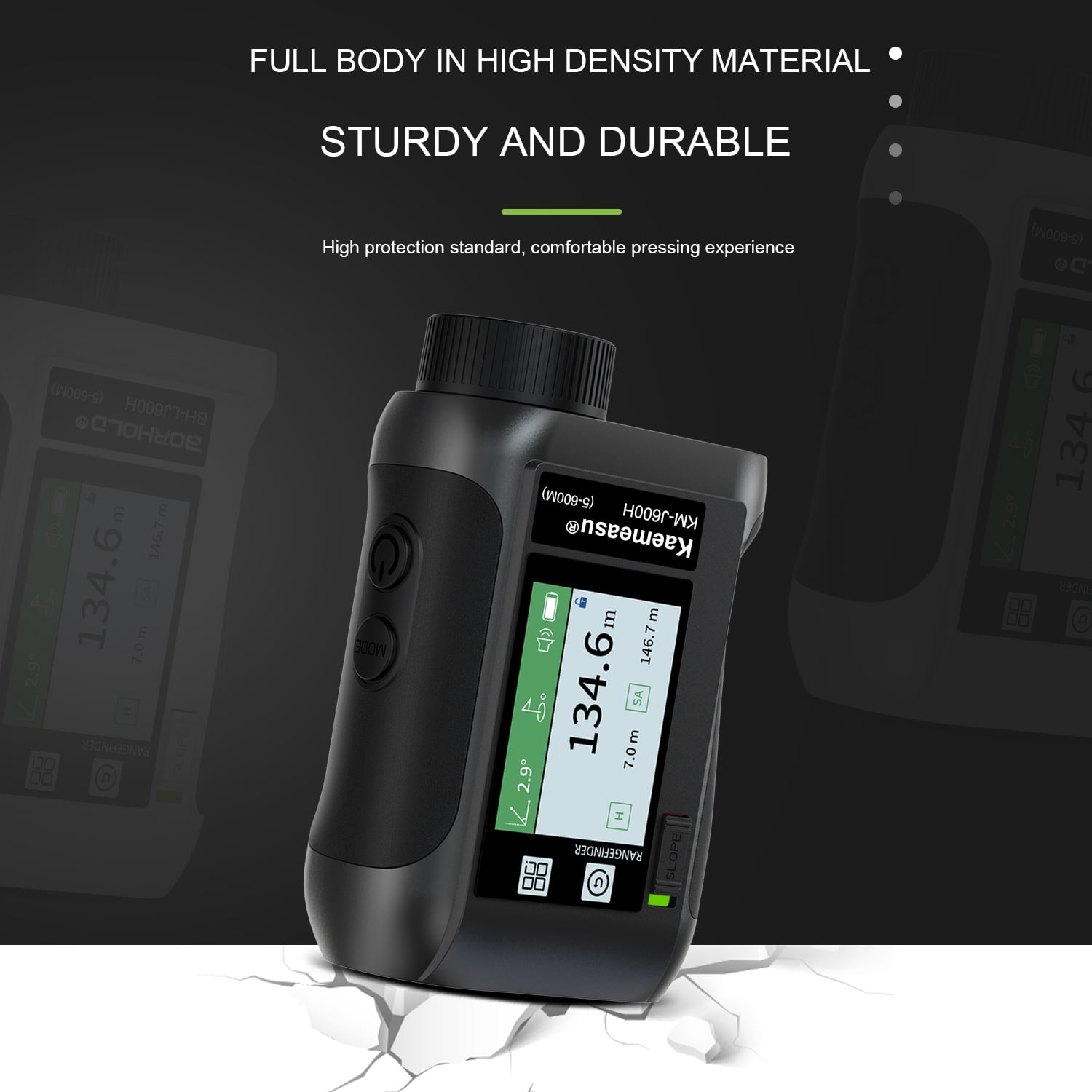 Rangefinders,1200m / 1500m Screen 6.5x Usb Lcd Screen 800m / 1200m Distance Meter With Screen 6.5x 600m / 800m / 1500m Distance / 800m / With Slope Function With Lcd Laoshe