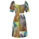thumbnail image 5 of Vestido sin mangas con corazón morado ropa de playa para mujer traje de verano para mujer, 5 of 5
