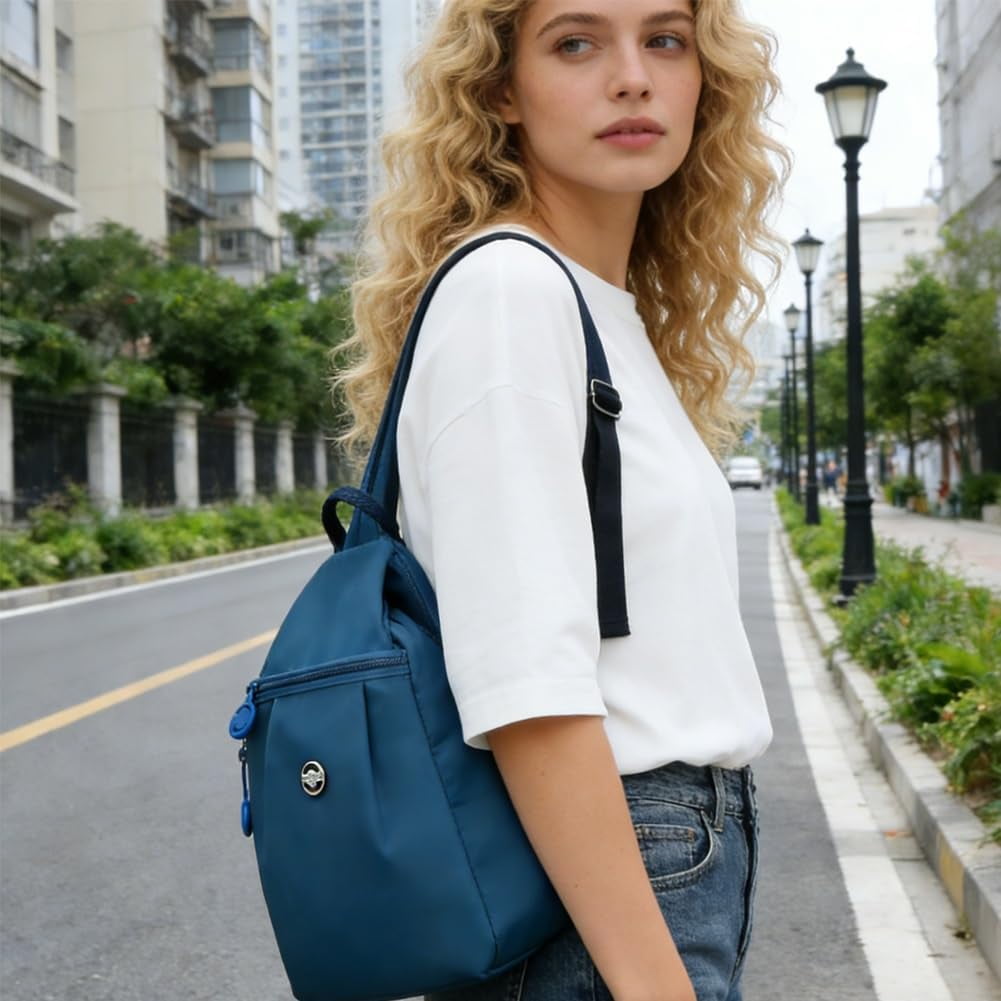 Premium 3 in 1 Anti-Theft Travel Tote Bag - Convertible Waterproof Oxford, Large Capacity Shoulder Crossbody