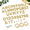 Champagne Gold, variant on Double-sided 116a-z Diy Letter Custom Banner Party Decor