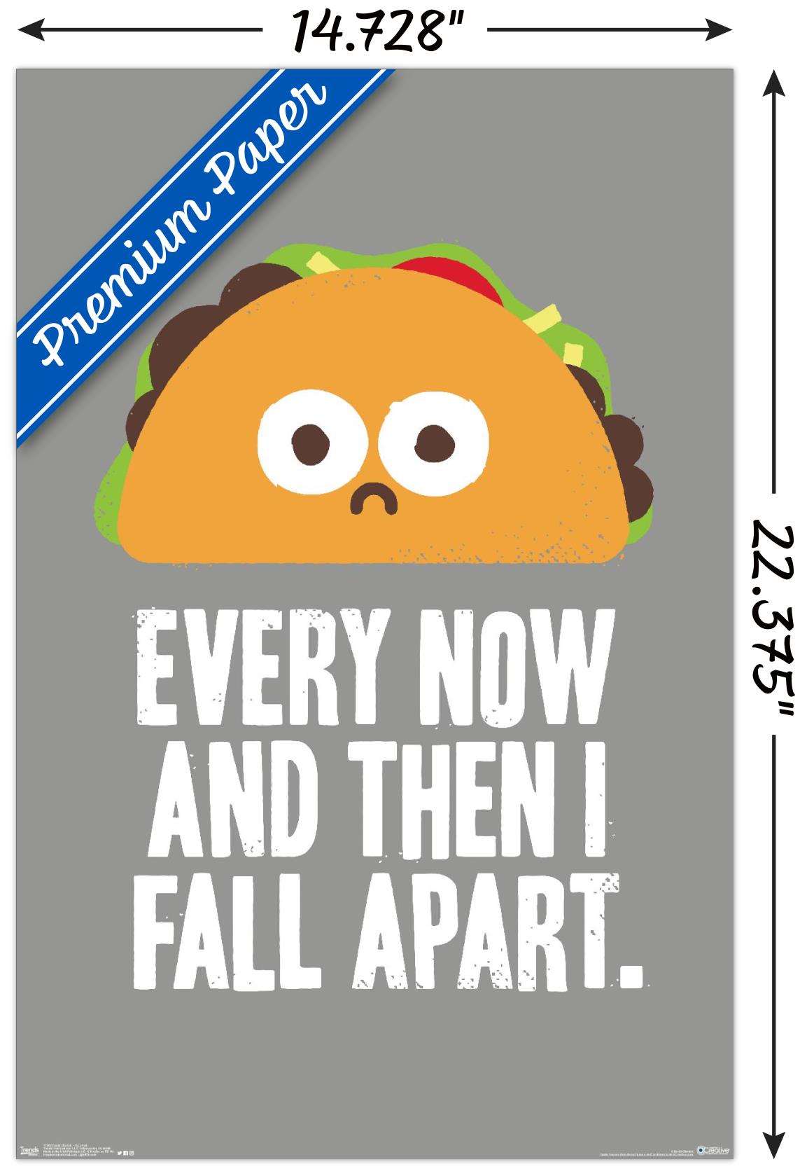 DaVid Olenick - Taco Fail Wall Poster, 14.725" x 22.375"