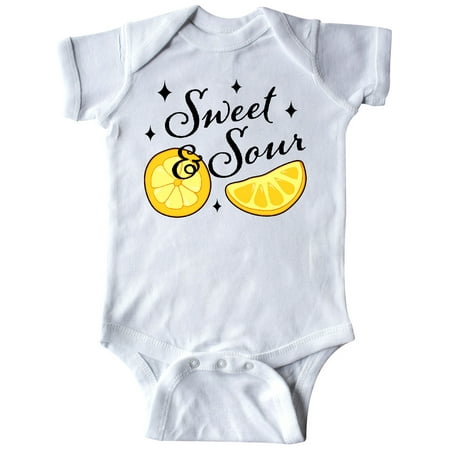 

Inktastic Sweet & Sour with Sparkles Gift Baby Boy or Baby Girl Bodysuit