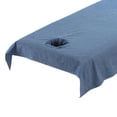 thumbnail image 3 of lionlar Reusable Cotton Table Bed Cushion, Waterproof Non-woven Sheets for Beauty Salon Dark Blue, 3 of 8