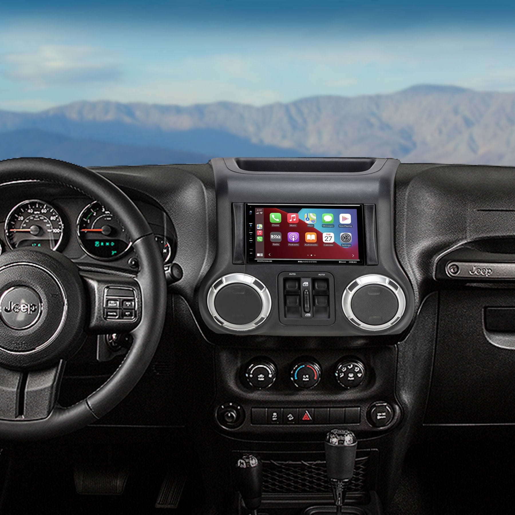 Scosche Double or Single DIN Dash Kit Compatible w/ ‘98-20 Chrysler/Dodge/Jeep/Mitsubishi/Plymouth/VW  Cars & Trucks CJ2090