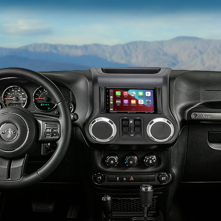 Scosche CJ2090-WM1 Double or Single DIN Dash Kit Compatible w/ ‘98-20 Chrysler/Dodge/Jeep/Mitsubishi/Plymouth/VW