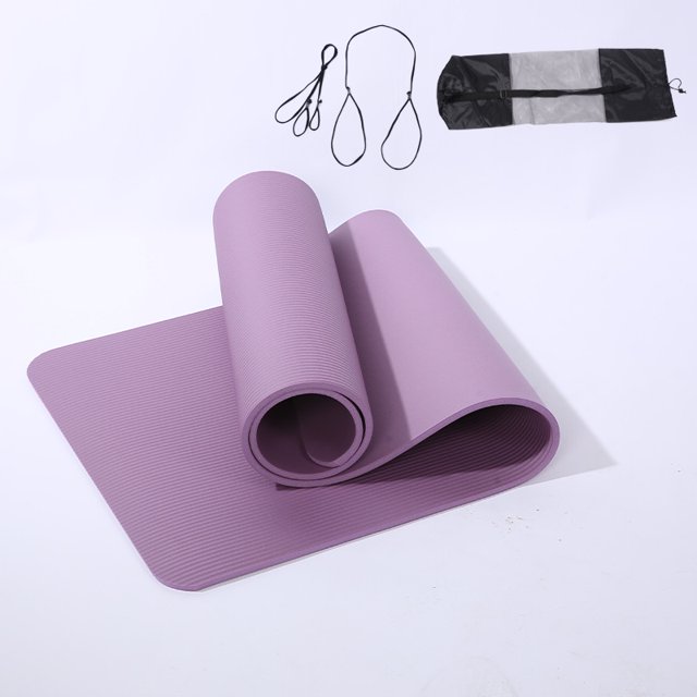Esterilla de yoga antideslizante con material NBR respetuoso con el medio ambiente, cuerdas de alto rendimiento y juegos de redes. Shenmo ER