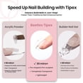 thumbnail image 4 of Puntas para uñas con forma de escarabajos Tipex Instant Apex, extracortas, cuadradas, 192 unidades, 4 of 7