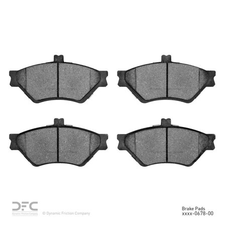 Dynamic 1311-0678-00 DFC 3000 Semi-metallic Brake Pads