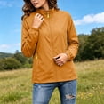 thumbnail image 2 of TARIENDY Waterproof Jackets for Women Mesh Liner Zip Up Jackets Active Outdoor Windbreaker with Zipper Pockets Thin Casual Coat Gold XL, 2 of 9