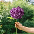 thumbnail image 5 of YardChic 1Pc Hydrangea Artificial Flowers, Bulk Silk Fake Flower with Stems, UV Resistant Faux Hydrangeas Flowers for Table Vase Centerpieces Outside Party Wedding Home Indoor Outdoor Decor, 5 of 7