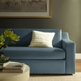 thumbnail image 7 of Sofa, Blue, Velvet, Living Room Lounge Cafe Lobby Hospitality Restaurant, Modern Contemporary, HB37827, 7 of 7