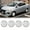 Chrome, variant on 4 Pack 14 inch Steel Wheel Hubcaps for 2014-2025 Mitsubishi Mirage,Compatible With Steel Wheels,Snap-on Installation,Lacquer