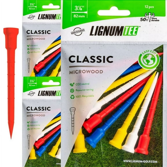 Lignum Classic Golf Tees