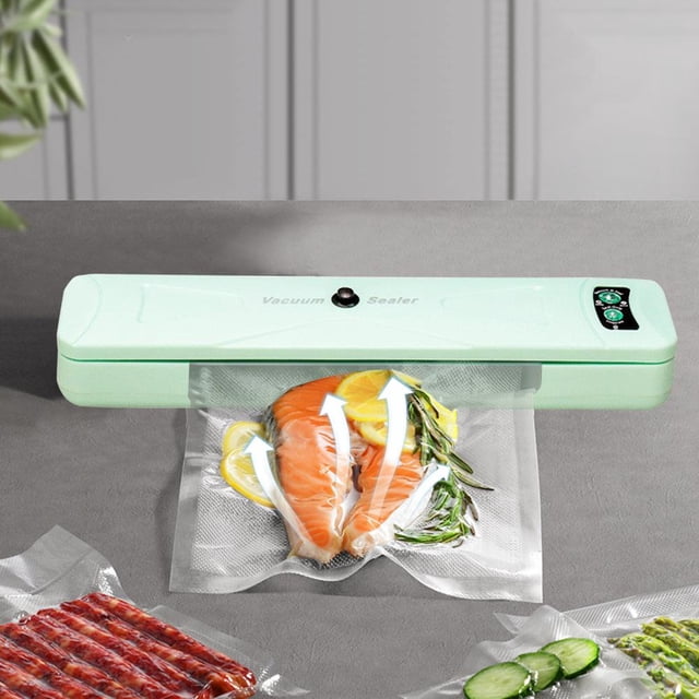 Feltree Vacuum Sealer Food Protector Machine Automatic Food for Food Preservation Sealing Packing System for Fresh Food and Food Storage