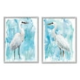 thumbnail image 4 of Stupell Industries Nautical Crane Pair White Beach Birds Blue Sky, 16 x 20, Design by Carol Robinson, 4 of 5