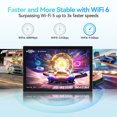 thumbnail image 3 of Android 14 Tablet 8GB RAM 64GB ROM, 10.1 inch Wifi 6 Tablet with Keyboard, 8 Core, 1TB Expand, 13MP+5MP Dual Camera, 3 of 12