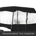 thumbnail image 4 of BENTISM 4 Passenger Golf Cart Cover Driving Enclosure Waterproof Person Roll-up Door, 4 of 9