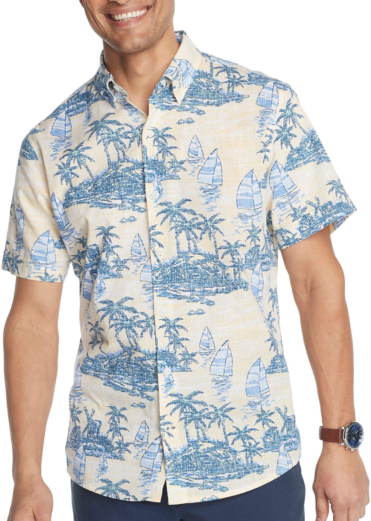 IZOD - IZOD Mens Saltwater Palm Island 