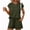Green -AF07, variant on Nestiefly Women Knit 2 Piece Short Sets Cap Sleeve Summer 2026 Matching Lounge Outfits Travel Beach Vacation Sweatsuit Green M