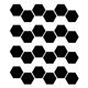 thumbnail image 1 of 24 Piezas de Pegatinas de Espejo Hexagonales de Acrílico para Decoración de Pared, Ideal para Habitaciones Infantiles, Baños y Puertas, Color Negro, Medidas 10x8.5x5 cm, Fácil Instalación con Cinta, 1 of 5
