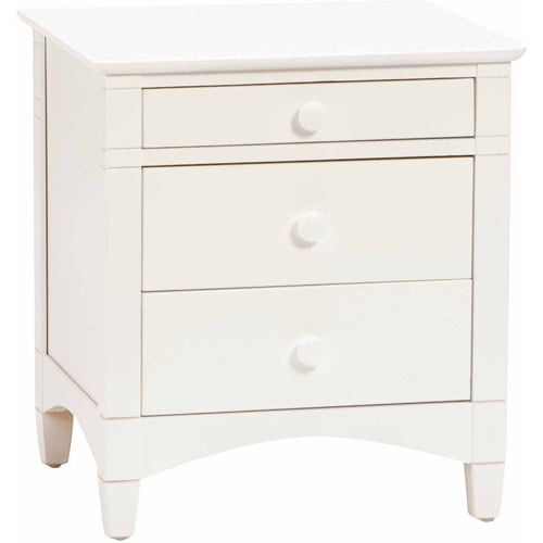 Bolton Furniture Essex 3Drawer Nightstand, Multiple Colors