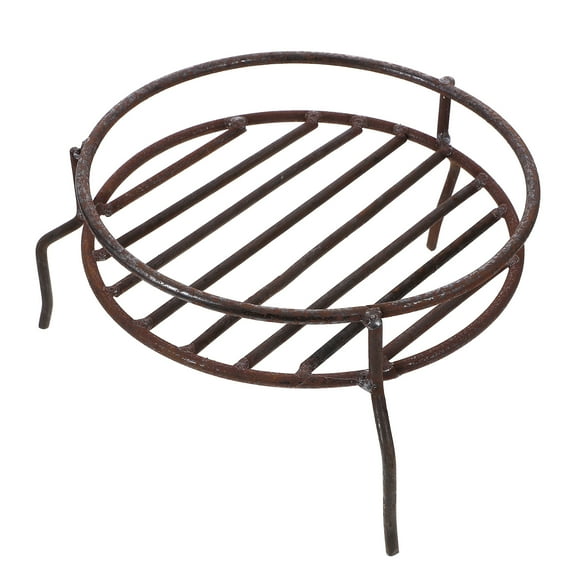 Campfire Wok Outdoor Portable Double-Layer Iron Barbecue Grill with Tripod Stand for Camping and Backyard Cooking