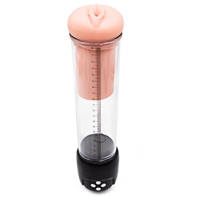 Bomba de vacío eléctrica para pene, Juguetes sexuales masculinos, modo de 6 frecuencias recargable, bomba de extensión de pene al vacío, dispositivo de bomba para pene para hombre