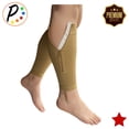 thumbnail image 5 of Presadee Premium Footless 20-30 mmHg Firm Compression With YKK Zipper Leg Swelling Shin Calf Sleeves, 5 of 8