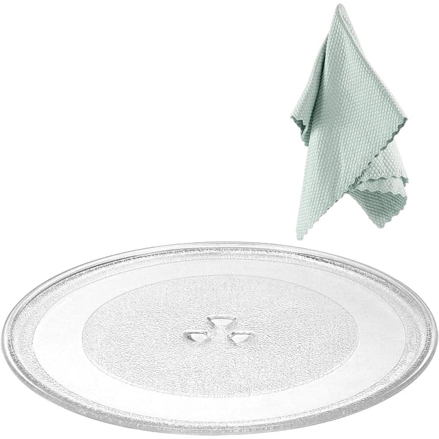 Plato giratorio de vidrio para microondas de 12 pulgadas para Whirlpool W10337247