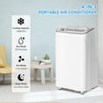 thumbnail image 2 of 14,000 BTU Air Conditioner with Remote Control,Cools Up to 750 Sq.Ft, 3-IN-1 Energy Efficient Portable AC Unit with Universal Casters & Installation Kits for Large Room, Campervan, Office, 2 of 7