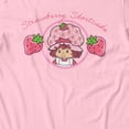 thumbnail image 3 of Strawberry Shortcake Retro Circle With Strawberries Design Men's T Shirt (Light Pink, S-XXXL), 3 of 4