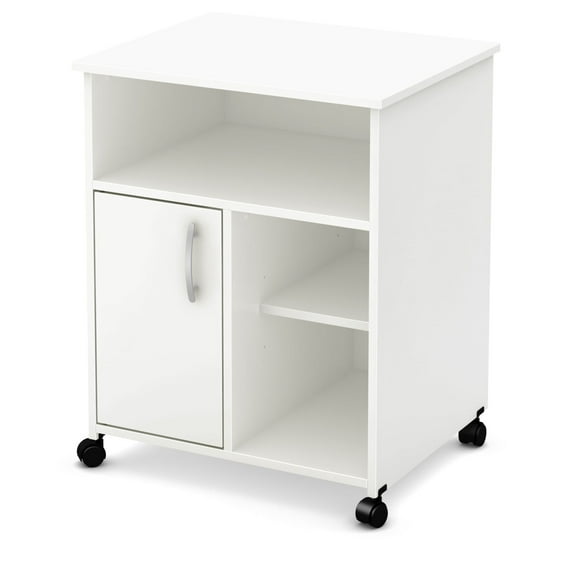 South Shore Axess, Contemporary Cart,  White