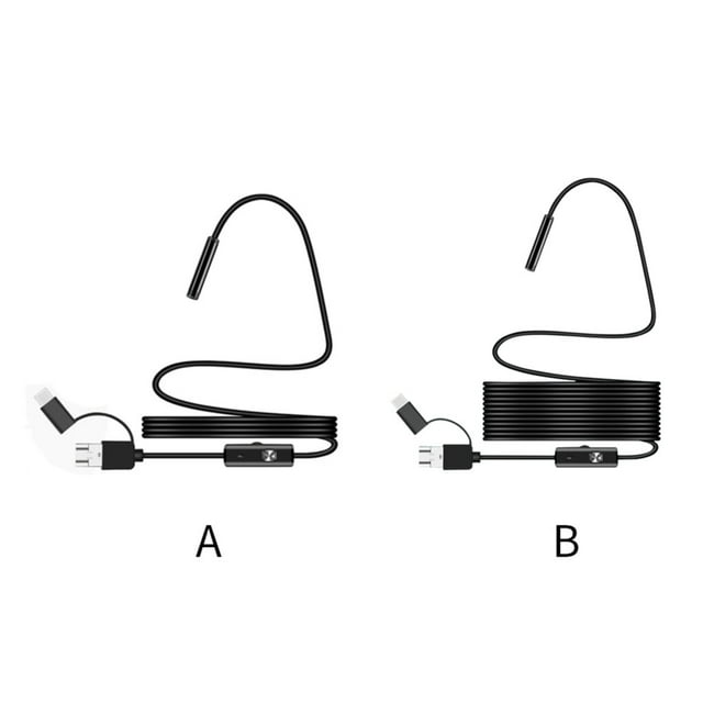Maoww HD Endoscope Mobile Phone Inspection Camera Vent Pipe HD inspection camera Engine USB Inspection Endoscope, 1m