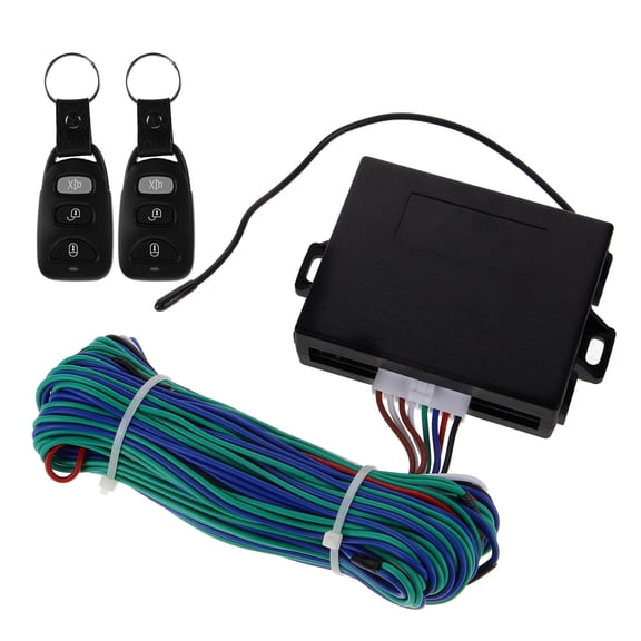 Car Central Lock Universal Car Keyless Entry System Kit The Cars Black