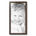 thumbnail image 2 of ArtToFrames 11" x 22" Brown Rustic Picture Frame, 11x22 inch Brown Wood Poster Frame (WOM-4844), 2 of 8