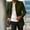 Army Green, variant on Men Wool Coat Winter Trench Coats Long Sleeve Button Up Jacket Outwear Overcoat&nbsp; Khaki XXL