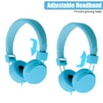 thumbnail image 6 of Teens Earphones, TSV Teenager Wired Headphones On Ear Headset Adjustable Headband, Foldable Teen Headphone Fit for iPad Tablet iOS Android Smartphone PC, 6 of 8