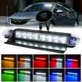 thumbnail image 2 of Xprite 8" Cadet Series Windshield LED Strobe Lights - Amber, 2 of 8