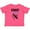 Vintage Hot Pink, variant on Inktastic Future Hair Stylist in Training Girls Toddler T-Shirt