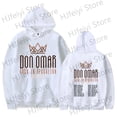 thumbnail image 4 of Sudadera con capucha Don Omar Back To Reggaeton Tour 2024 para hombre y mujer, unisex, de manga larga, estilo urbano, 4 of 5