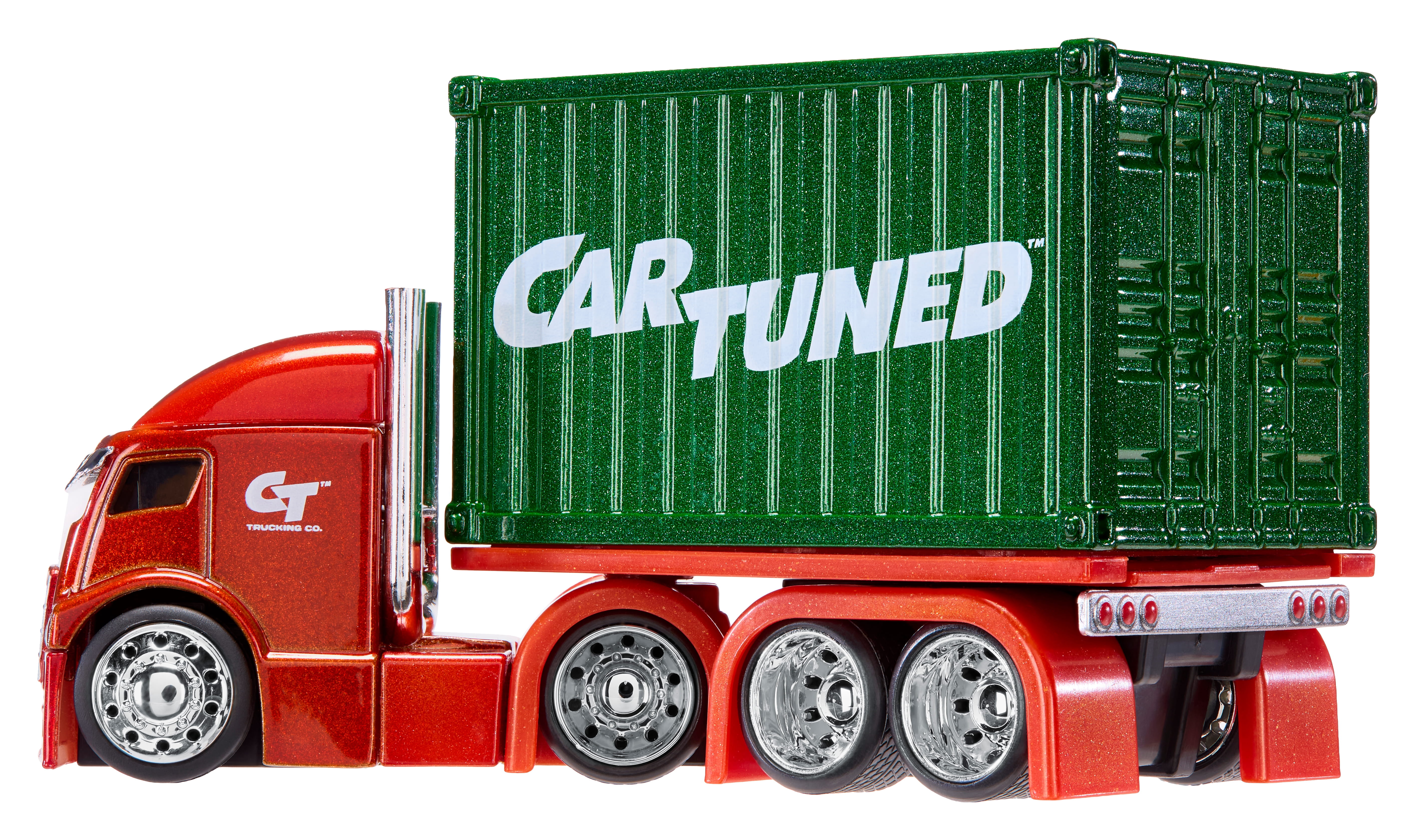 CarTuned Container Rig Series 3 – Cool C.O.E., Orange, Diecast Vehicle