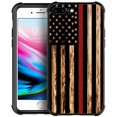 thumbnail image 1 of Funda de teléfono DJSOK compatible con iPhone 8 Plus Thin Red Line, 1 of 6