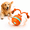 Orange, variant on Interactive Dog Toys Ball, Smart Automatic Rolling, 3 Working Modes, Rechargeable Perfect to Keep Small Puppy Dogs Busy, Motion Activated Moving Dog Toy Ball