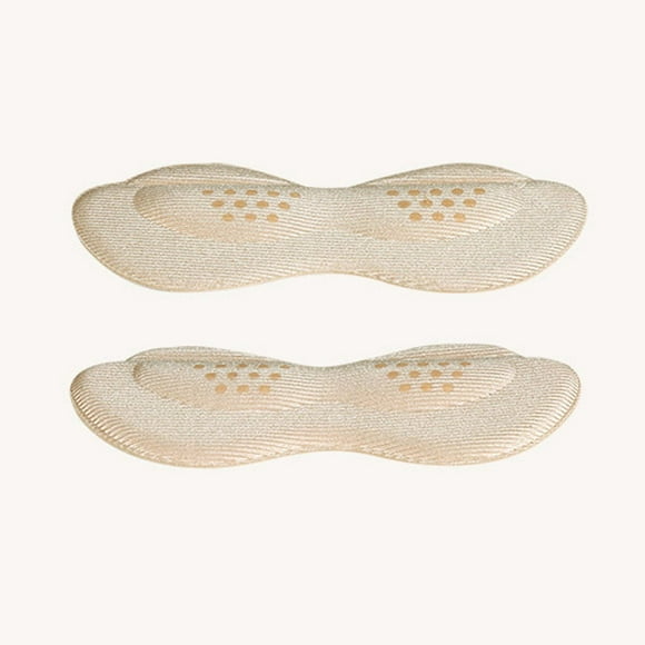 Almohadillas para talón Colcomx 2 uds Protectores plantillas adhesivas cortables beige