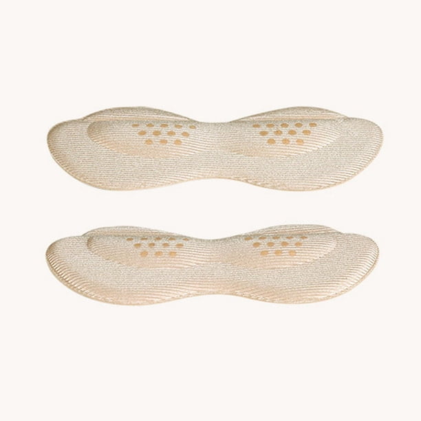 Almohadillas para talón Colcomx 2 uds Protectores plantillas adhesivas cortables beige