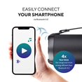 thumbnail image 3 of Tyler Wireless Bluetooth Speaker Water Resistant Long Range 200 watt Rechargeable Boombox USB MP3 Micro SD AUX Inputs Fm Radio Sound & Bass Carry Strap Lightweight for Home Outdoor Stereo, 3 of 5