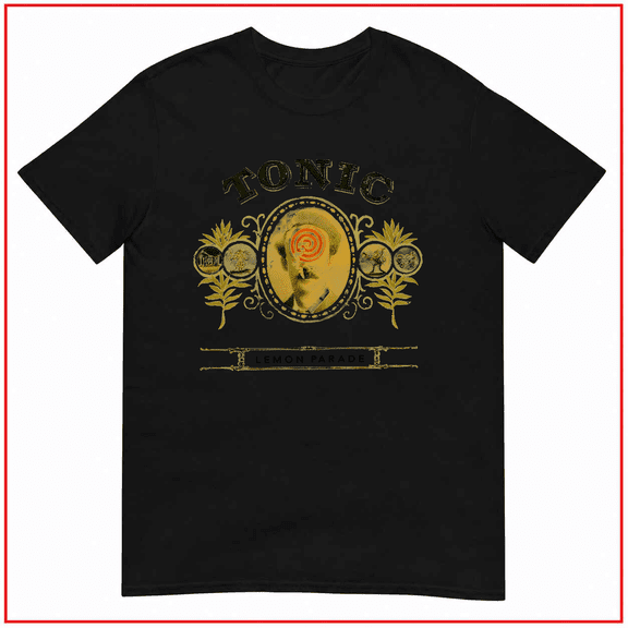 Tonic Band Lemon Parade Album Cover Graphic Unisex T Shirt Top V24044 Size S- 5XL